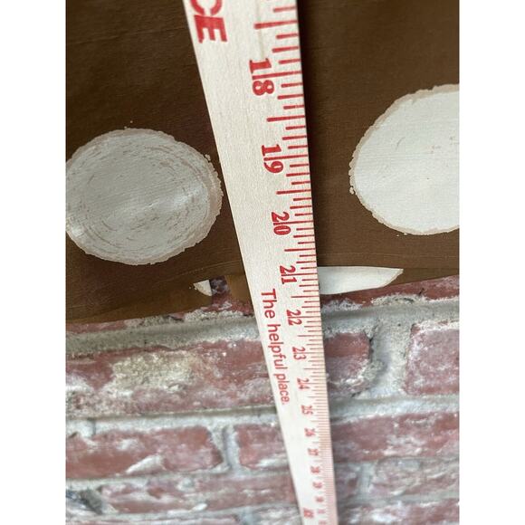 Banana Republic Women’s 100% Silk Brown Polka Dot Straight Skirt Pencil Size 4 - Picture 5 of 9